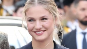 Princesa Leonor llegará este jueves a Valparaíso: Participará en actividades oficiales en tierra firme