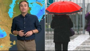 Lluvia, vientos y tormentas eléctricas con granizos: Este es el pronóstico del tiempo de Alejandro Sepúlveda para este jueves