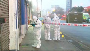 Asesinan a hombre de un disparo en la cabeza en plena Alameda de Estación Central