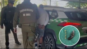 Detienen a sujeto por su presunta participación en hechos de tráfico de drogas en La Florida: Se incautó un arma de fuego