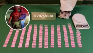 Detienen a sujeto con 117 dosis de tusi: Botó bolsa con la droga al ser sorprendido con 'actitud sospechosa' en un patrullaje