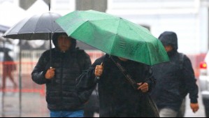 Lluvia y vientos de hasta 60 km/h: Estas son las zonas en las que caerían precipitaciones este miércoles