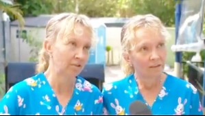 Coordinación perfecta: Gemelas se vuelven virales tras sorpresiva entrevista sincronizada sobre un robo a su madre