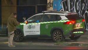 Persecución concluye con tres asaltantes detenidos y cuatro carabineros lesionados en San Miguel