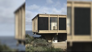 La razón por la que particular casa en Los Vilos fue construida a tres metros del suelo