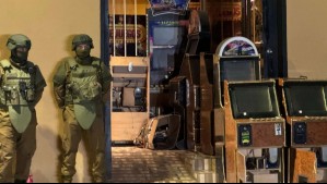 Con más de 100 máquinas de juegos: Desbaratan casino clandestino en Independencia