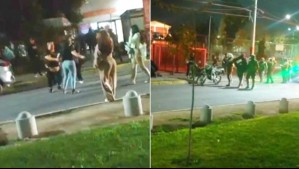 Era padre de conocido cantante urbano: Video muestra disturbios tras homicidio a disparos de narcotraficante en Quilicura