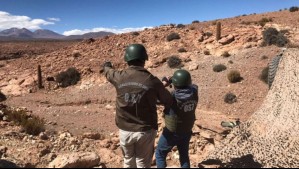 Toman contacto con funcionarios de Sernageomin que estaban desaparecidos en sector cordillerano de Antofagasta