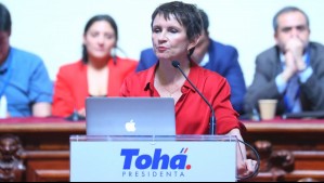 Partido Socialista proclama a Carolina Tohá como su candidata presidencial tras caída de Vodanovic