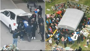 En una carroza Maserati y con presencia de hinchas de la U: Así fue el narcofuneral del Guatón Mutema