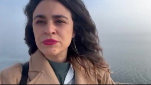 Diputada vivió fuerte temblor en el sur de Chile en un ferry en medio del estrecho de Magallanes