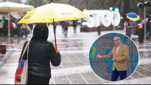 'Se viene la lluvia': Jaime Leyton pronostica precipitaciones para Santiago la próxima semana
