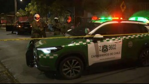 Carabinero abatió a un presunto delincuente tras asalto a conductora de aplicación en Pedro Aguirre Cerda