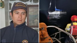 'Se quedaron sin poder maniobrar la embarcación': Bote Salvavidas de Valpaíso rescató a cinco tripulantes de velero en alta mar