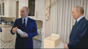 Vladímir Putin muestra su lujoso departamento al interior del Kremlin