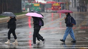 La gran cantidad de lluvia que centro meteorológico internacional pronostica para este jueves en Santiago