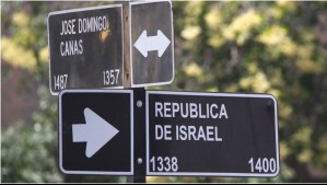 Ñuñoa rechaza cambio de nombre propuesto para calle República de Israel