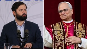 Presidente Boric espera que el Papa León XIV 'contribuya a fortalecer los valores de paz, justicia y solidaridad'