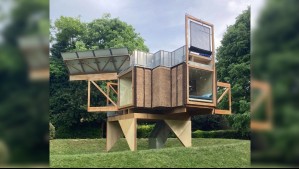 Produce agua y electricidad por sí sola y busca ser habitable en el desierto: El proyecto chileno que se luce en Venecia