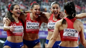 ¡Histórico! Posta femenina de 4x100 clasificó al Mundial de Tokio en una infartarte carrera