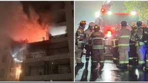 Más de 300 personas fueron evacuadas por incendio que afectó a edificio en Recoleta
