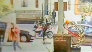 Video del momento en que carabinero dispara a motociclista que intentaba escapar y que luego falleció en San Bernardo