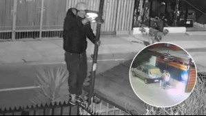 Vecinos denuncian robo de luminarias desde sus casas