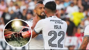'Nos cag... de la risa todos': Mauricio Isla recuerda el choque de Vidal en el Ferrari en la Copa América 2015
