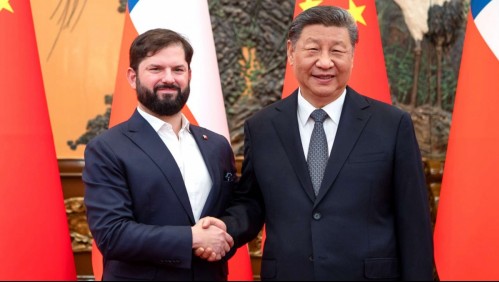 Presidente Boric se reúne con Xi Jinping: Destaca vínculo histórico con China y defiende la libertad de comerciar de Chile