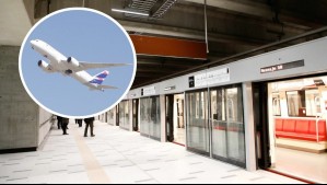 Metro de Santiago llegaría hasta el aeropuerto: Este sería el trazado del proyecto