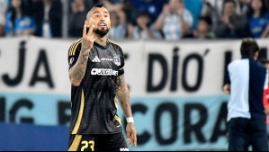 Prensa argentina destroza a Vidal tras goleada sufrida ante Racing: 'Una expulsión absurda para un jugador de 37 años'