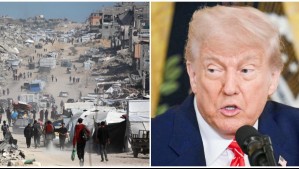 Trump alza la voz y denuncia que 'hay mucha gente pasando hambre' en Gaza: 'Nos ocuparemos de ello'
