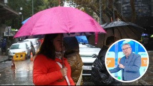 'En el sector oriente se podrían duplicar las cantidades': Jaime Leyton anticipa cuánto lloverá el fin de semana en Santiago