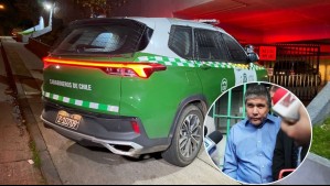 Carabineros llega a departamento de Manuel Monsalve para fiscalizar el cumplimiento del arresto domiciliario