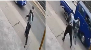 Video fue ampliamente viralizado: Detienen a sujeto que empujó a ciudadano indio contra un camión en Iquique