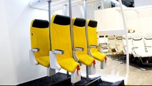 Vuelos casi de pie: Aerolíneas low cost podrían implementar nuevos asientos