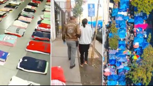 Desbaratan organización que falsificaba ropa para ser comercializada en los 'toldos azules' de Barrio Meiggs