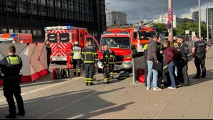 Ataque con cuchillo en estación de trenes deja al menos 12 heridos en Hamburgo