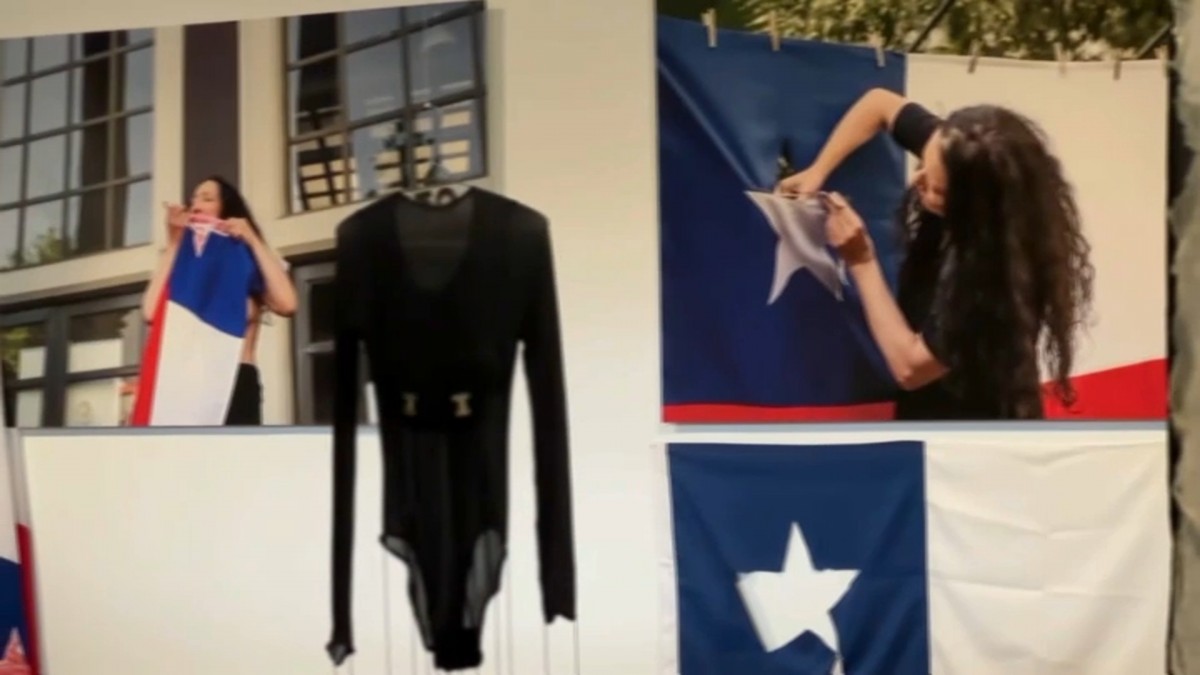 Polémica en el Museo de Bellas Artes por artista que cortó la bandera de Chile