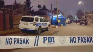 Hombre muere baleado en medio de discusión entre atacantes y su familia en Buin