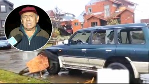 'Se le cayó un portón encima de la cabeza': Vecino relata graves lesiones producto del tornado en Puerto Varas