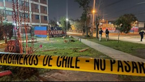 Hombre muere baleado en Estación Central: Víctima recibió un disparo en la cabeza