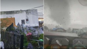 'Fue de terror, desesperante': Vecinos de Puerto Varas relatan cómo vivieron el destructor tornado