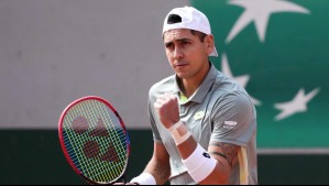 Alejandro Tabilo debutó en Roland Garros con sufrido triunfo frente al local Arthur Cazaux