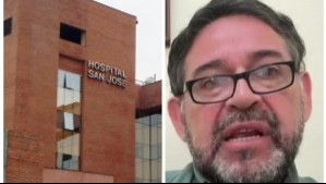 Exdirector del Hospital San José acusa despido tras denunciar a 670 funcionarios por licencias de hasta 14 años