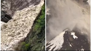 Impactante avalancha en Suiza: Videos muestran colapso de glaciar que sepultó parte de un pueblo
