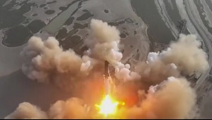 Cohete Starship de Elon Musk explota por tercera vez consecutiva en un vuelo de prueba