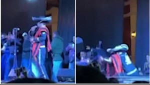 Video muestra caída de escenario durante acto escolar en Perú: 12 personas resultaron heridas