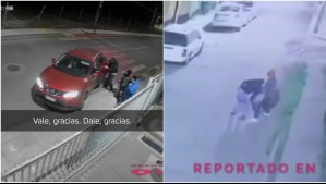 Los mismos delincuentes que felicitaron a víctima por huir, luego forcejearon con otra mujer para asaltarla