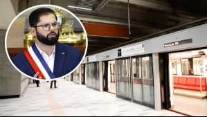 Boric confirma llegada del Metro hacia el aeropuerto de Santiago: Este será el trazado